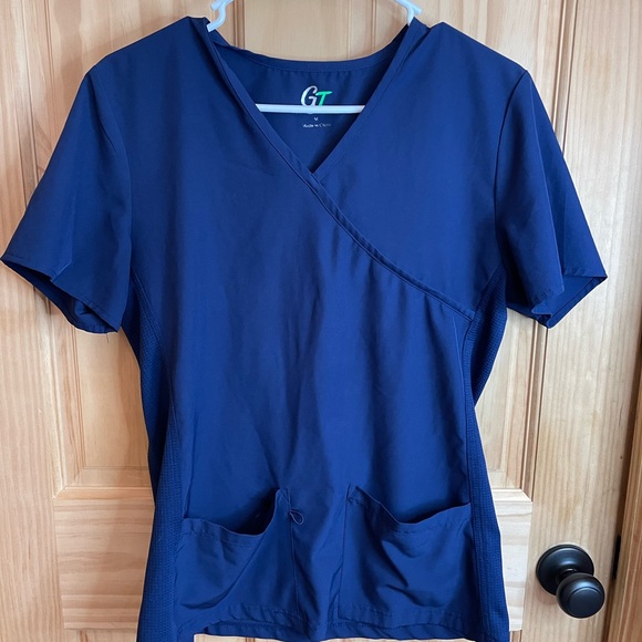 Navy scrub set - Picture 1 of 7
